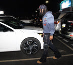 Rhinestone Fitted Hat